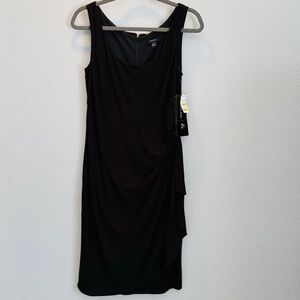JUBULANI Black Sleeveless Tummy Control Dress